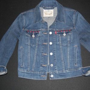 Womens Levis short denim jacket